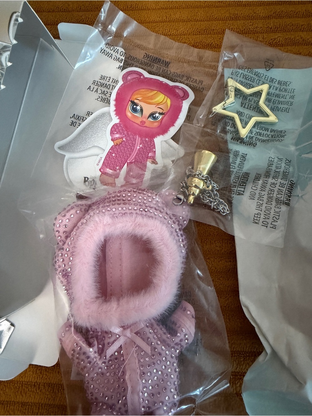 Bratz Bratziez Bling Chloe Keychain doll Brand New with box & all accessories